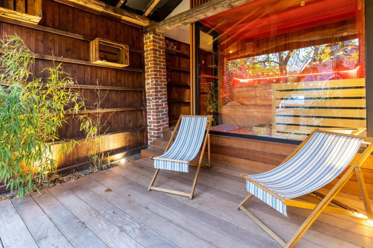Tynil Saint Jean: Renovated Old Barn + Nordic Bath Villa Aubel Dış mekan fotoğraf